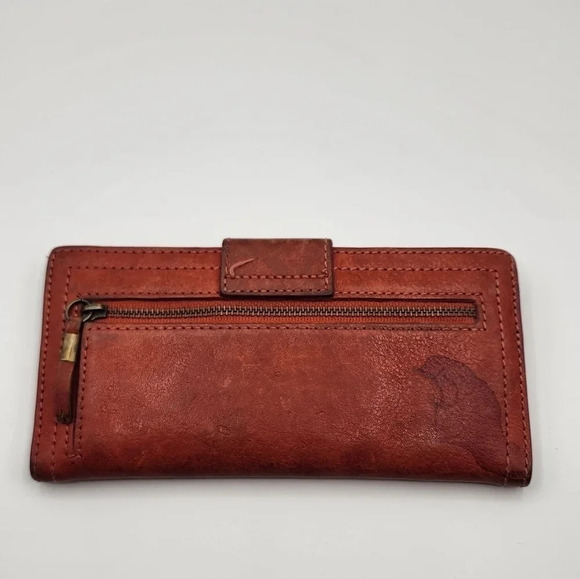 Madewell The Post Leather Wallet Zipper - Picture 2 of 9
